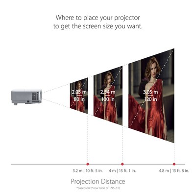 ViewSonic Business PA503X DLP Projector, White