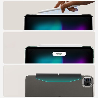 SaharaCase Venture Series Tri-Fold Case for iPad Pro 11" (M4 2024/M5 2025), Scorpion Black (TB00389)