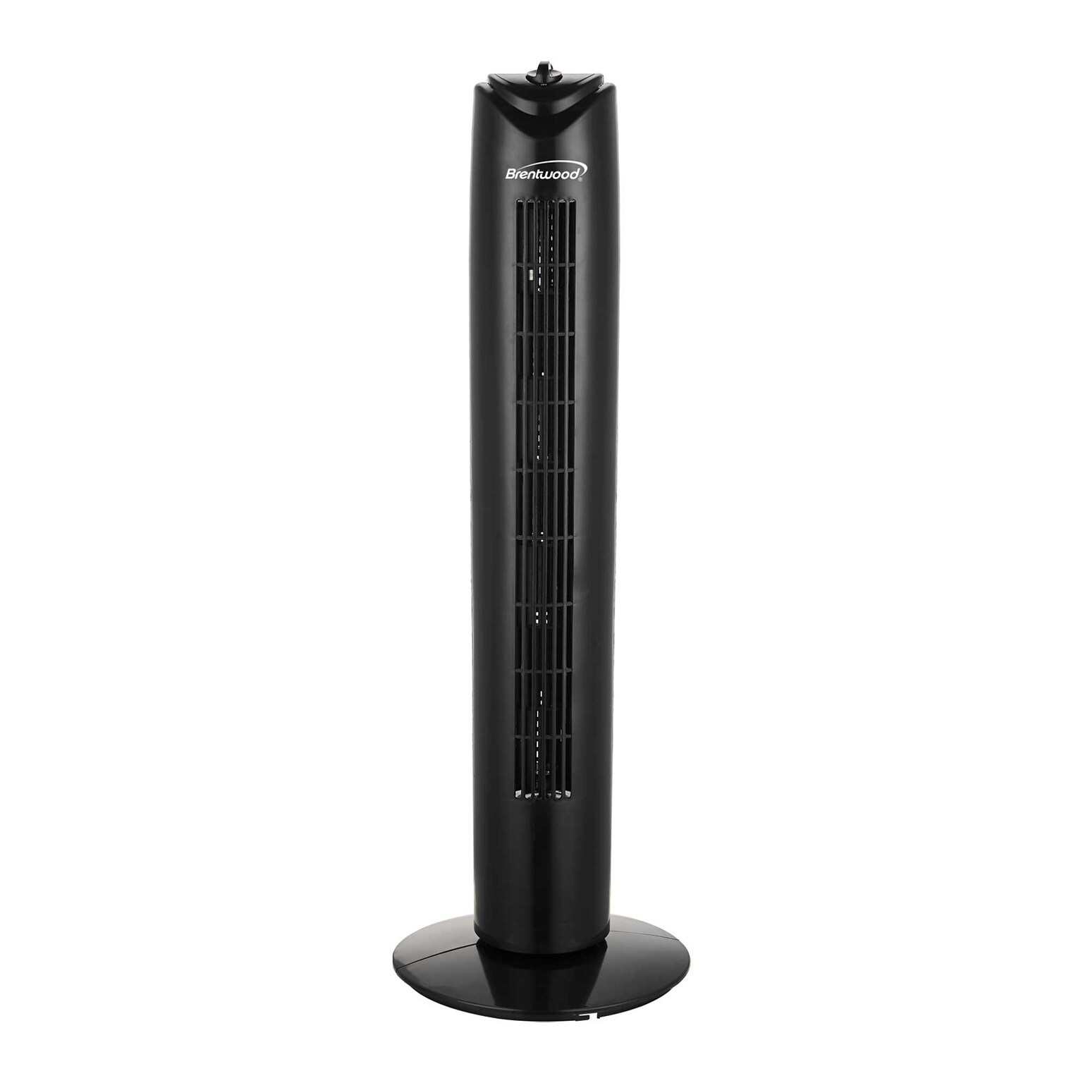 Brentwood 32 Oscillating Portable Tower Fan, 3-Speed, Black (F-32TBK)