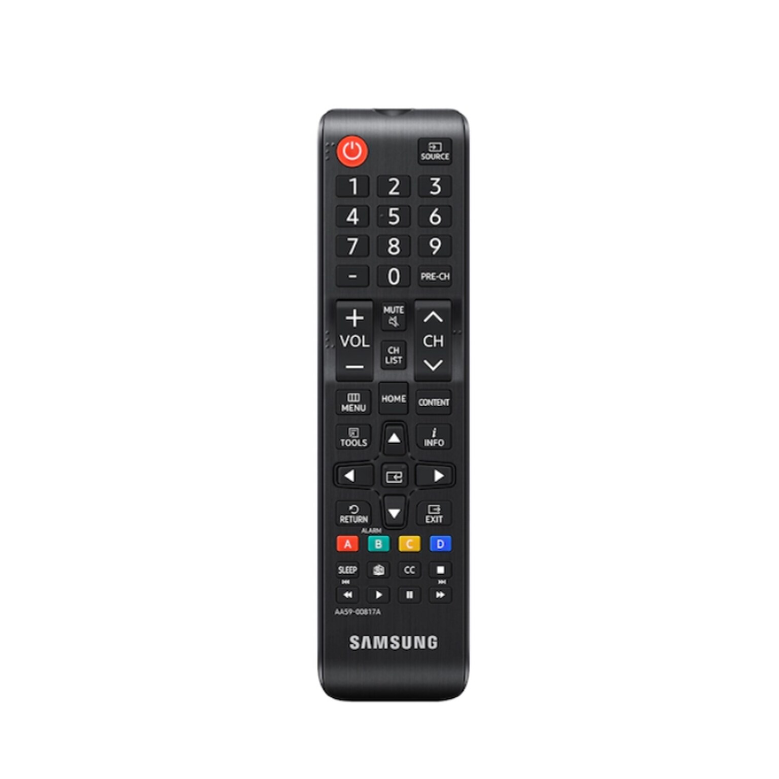 Samsung IR Remote Control Compatible with Samsung Hotel TVs (VG-TM1240BH)
