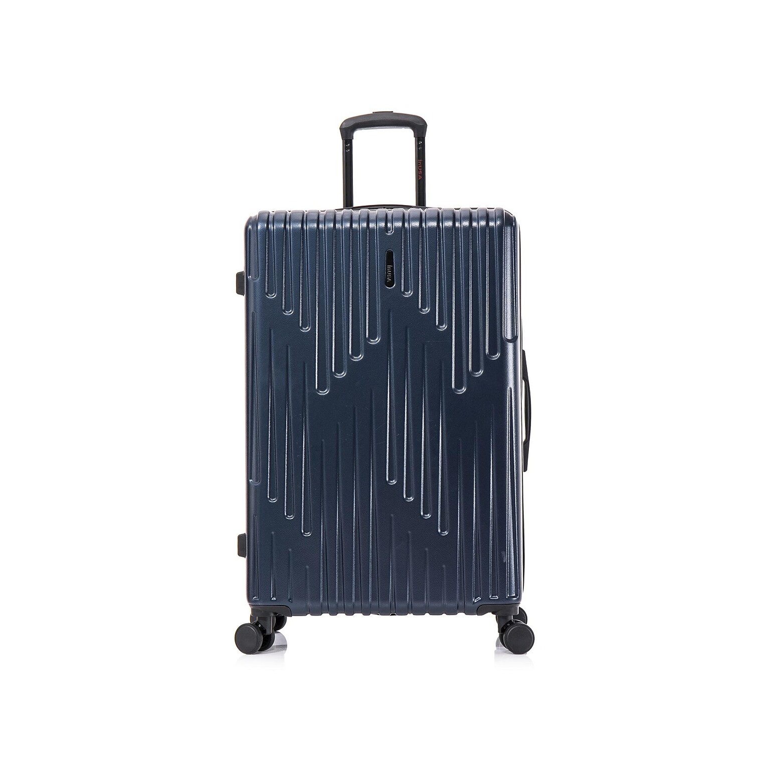 InUSA Drip 28 Hardside Suitcase, 4-Wheeled Spinner, TSA Checkpoint Friendly, Blue (IUDRI00L-BLU)