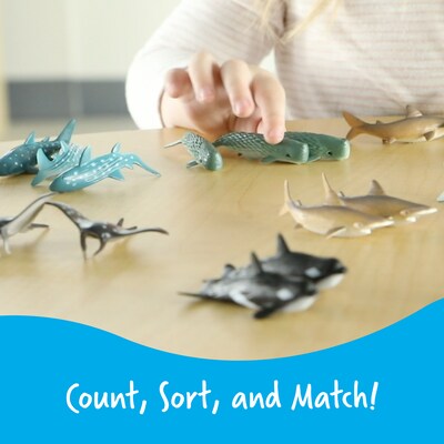 Learning Resources Ocean Animals, Assorted Colors, 50/Set (LER0799)
