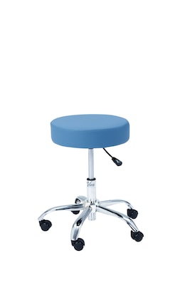 Viva Comfort Armless Vinyl Medical and Lab Stool, Blue (ADI910-01-BLU-MK)