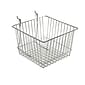 Azar® Wire Basket, Chrome, 8"(H), 2/Pk