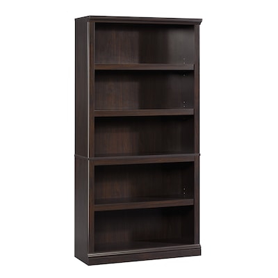 Sauder Select 70H 5-Shelf Bookcase, Jamocha Wood (410375)