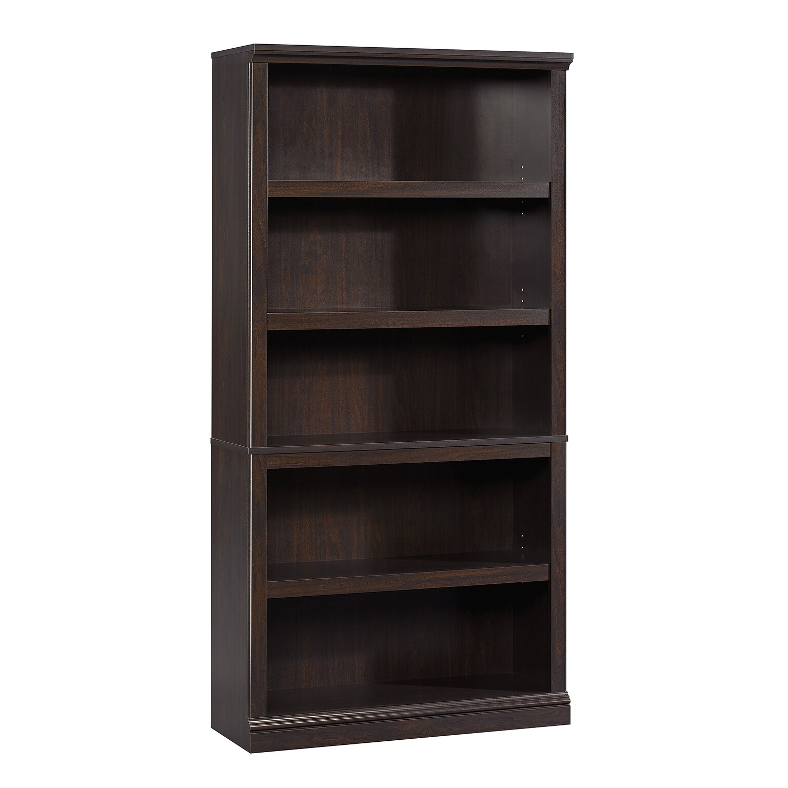 Sauder Select 70H 5-Shelf Bookcase, Jamocha Wood (410375)