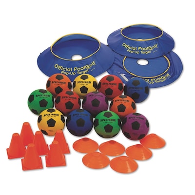 S&S Foot Golf Pro Easy Pack, Assorted Colors, 28/Pack (W14308)
