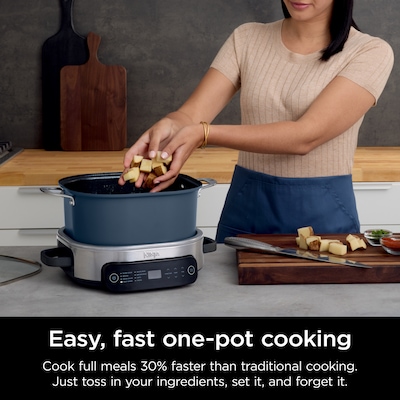 Ninja Foodi 6.5 Qt. Slow Cooker, Seasalt Grey (MC1101)