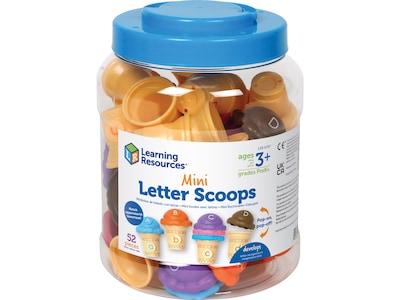 Learning Resources Mini Letter Scoops Letter-Matching Set (LER6797)