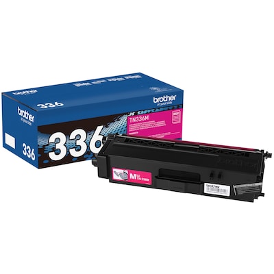 Brother TN-336 Magenta High Yield Toner Cartridge   (TN336M)