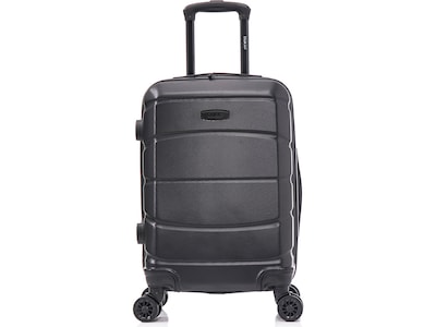 DUKAP Sense 21.45 Hardside Suitcase, 4-Wheeled Spinner, Black (DKSEN00S-BLK)