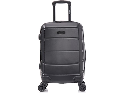 DUKAP SENSE Polycarbonate/ABS Carry-On Suitcase, Black (DKSEN00S-BLK)