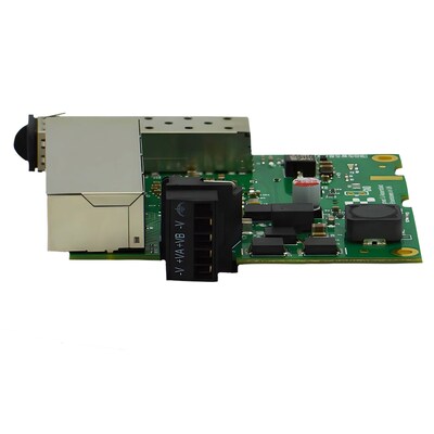 Brainboxes Industrial 4-Port Gigabit Unmanaged Ethernet Switch, 1000 Mbps, Silver (SW-184)