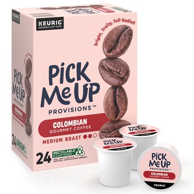 Pick Me Up Provisions™ Colombian Coffee Keurig® K-Cup® Pods, Medium Roast, 24/Box (52969)
