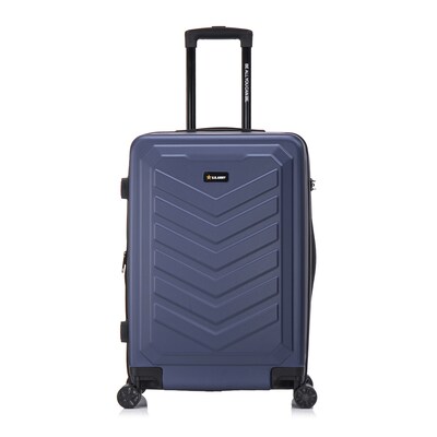 US Army FOX PRO 24" Hardside Suitcase, 4-Wheeled Spinner, TSA Checkpoint Friendly, Navy Blue (USLFPRO00M-BLU)