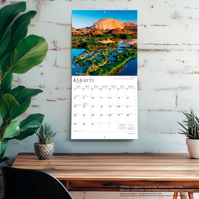 2026 BrownTrout Oregon Coast 12" x 12" Monthly Wall Calendar (9798330704996)