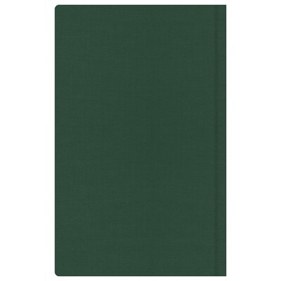 Blue Sky Bespoke Letterpress 5" x 8" Undated Personal Organizer, Fabric Cover, Forest Green (159135)