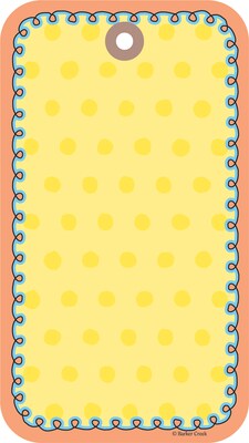 Baker Creek 5 1/2" x 3.2" Decorative Accents, Tag! You're It!, 36/Pack