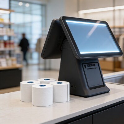 Staples Thermal Cash Register/POS Rolls, 1-Ply, 2 1/4 x 85, 3/Pack (18234-CC)