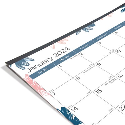 2024 Blueline Passion 22 x 17 Monthly Desk Pad Calendar (C194113)