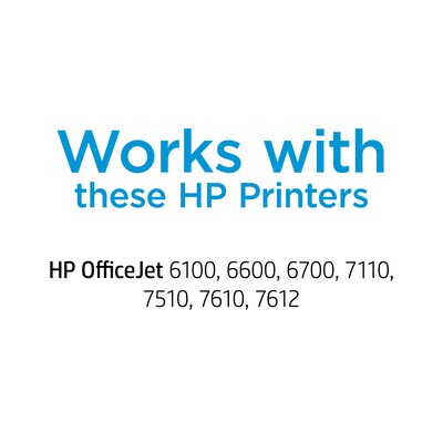 HP 932XL Black High Yield Ink Cartridge, Prints Up to 1,000 Pages (CN053AN#140)