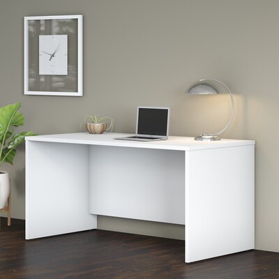 Bush Business Furniture Studio C 60"W Office Desk, White (SCD260WH)