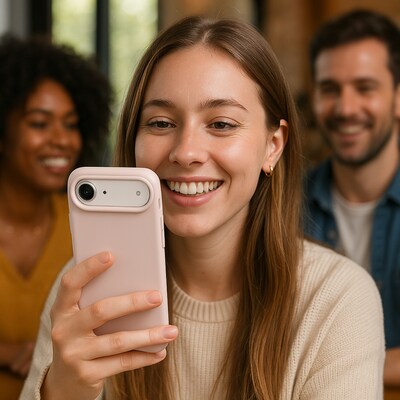 SaharaCase Venture Series MagSafe Compatible Phone Case for iPhone 17 Air, Shock Absorbing, Desert Rose (CP00948)