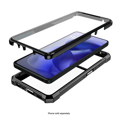 SaharaCase Raider Series GRIP Case for Motorola Moto G Stylus 5G, Shock Absorbing, Scorpion Black (CP00790)