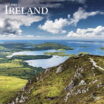 2023 BrownTrout Ireland 12 x 12 Monthly Wall Calendar, (9781975451837)