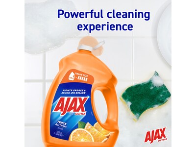 Ajax Ultra Dish Soap Refill, Orange, 145 oz., 4/Carton (61034144CT)