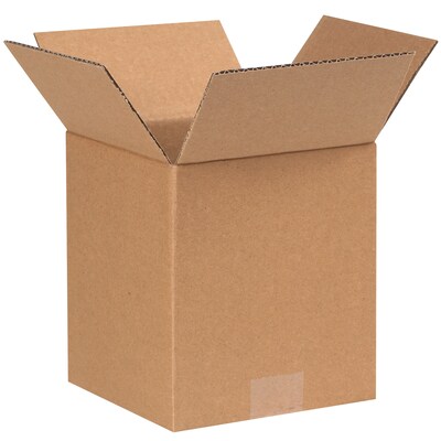 4 x 4 x 5 Shipping Boxes, 32 ECT, 25/Bundle (445)