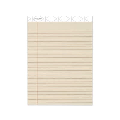 TOPS Prism+ Writing Notepads, 8-1/2 x 11-3/4, Legal Ruled, Ivory, 50 Sheets/Pad, 12 Pads/Pack (631