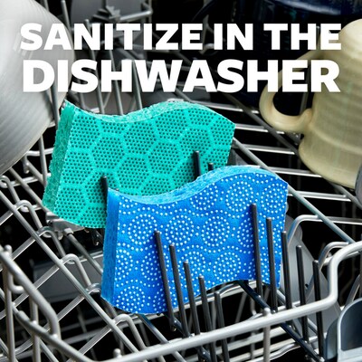 Scotch-Brite Odor Resist Heavy Duty Sponge, 6 Sponges/Pack (30306-4)
