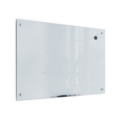 U Brands Glass Dry-Erase Whiteboard, 3 x 2 (3970U00-01)
