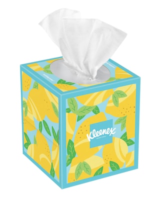 Kleenex Boutique Lotion Facial Tissue, 3-ply, 60 Tissues/Box (49974/54271)