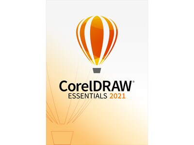 CorelDRAW Essentials 2021 Graphic Design for Windows, 1 User [Download]