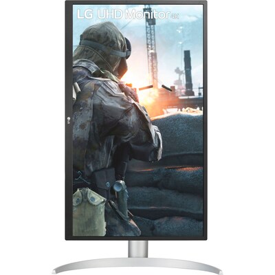 LG 27" 4K Ultra HD 60 Hz LCD Monitor, Black/White (27BP55U-B)