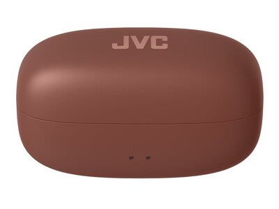 JVC Nearphones Wireless Open-Ear Earbuds, Bluetooth, Maroon (HANP1TT)