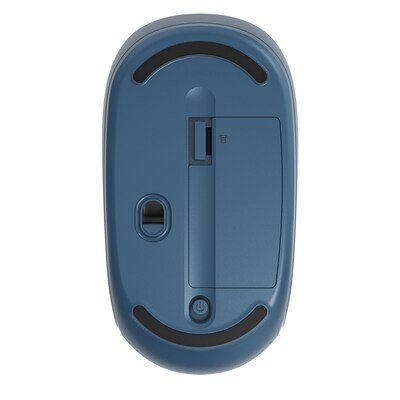 Incase Designed by Microsoft Wireless Mobile 1850 Ambidextrous Optical USB Mouse, Wool Blue (U7Z-000