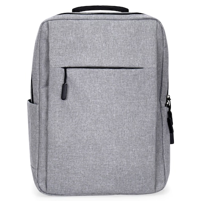 Club Rochelier Laptop Backpack, Large, Grey (CRBP0322-GRY)