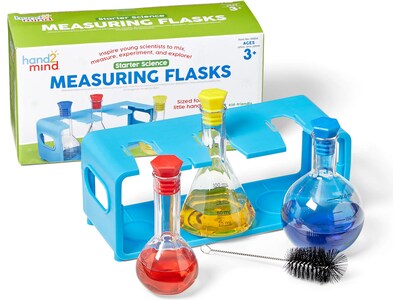 hand2mind Starter Science Measuring Flasks Set (IN95814)