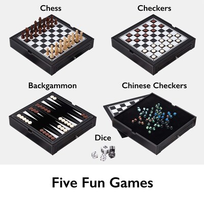 Mainstreet Classics 5-in-1 Broadway Game Combo Set (55-0207)