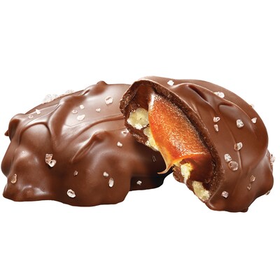 Sanders Small Batch Wonders Milk Chocolate Sea Salt Caramel Pecan Clusters, 16Oz. (30971)