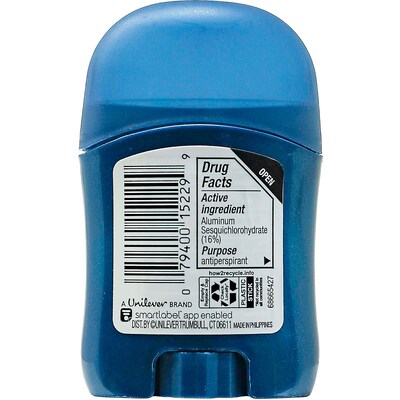 Degree Cool Rush Antiperspirant For Men, 0.5 oz Stick, 16 Sticks/Dispensit Box, 12 Dispensit Boxes/Carton