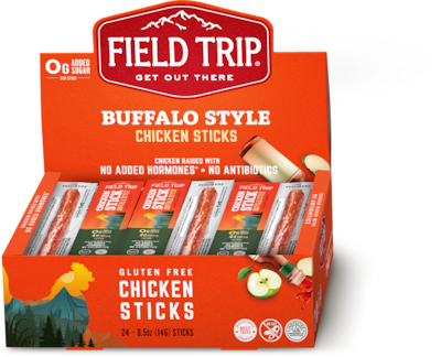 Field Trip Buffalo Style Chicken Meat Stick, 0.5 oz., 24/Box (C0050MS09BS)