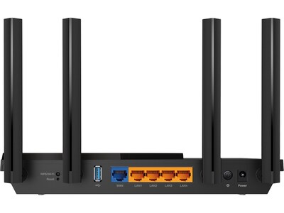 TP-LINK Archer AX55 AX 3000 Dual-Band Wi-Fi 6 Router, Black (ARCHER AX55)