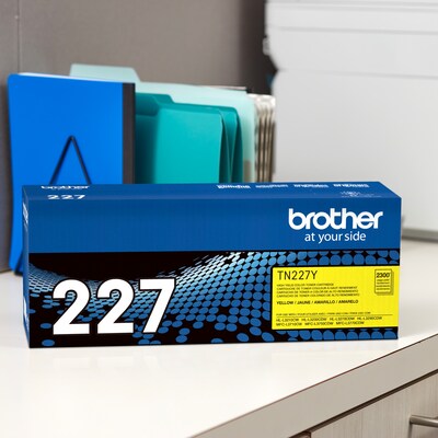 Brother TN-227 Yellow High Yield Toner Cartridge (TN227Y)