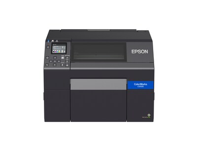 Epson ColorWorks CW-C6500A 8 Color Inkjet Label Printer, Autocut, Gloss (C31CH77A9991)