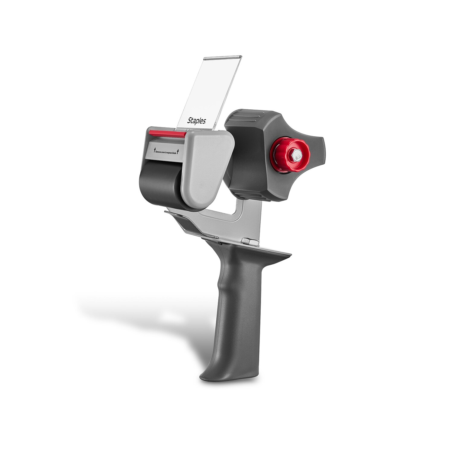 Staples 2 Packing Tape Dispenser, Gray (ST56464)