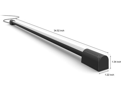 Philips Hue Tube Smart Gradient Light, Black (573717)